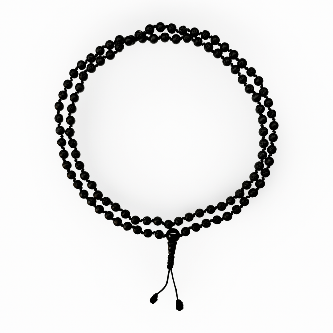 Lava Mala Gebetskette - Atelier Tibet