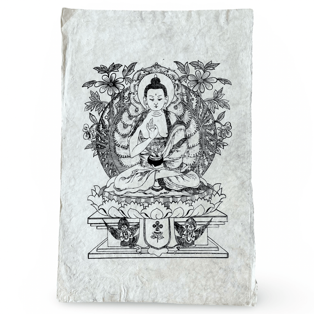 Lokta - Bogen «Buddha» - Atelier Tibet