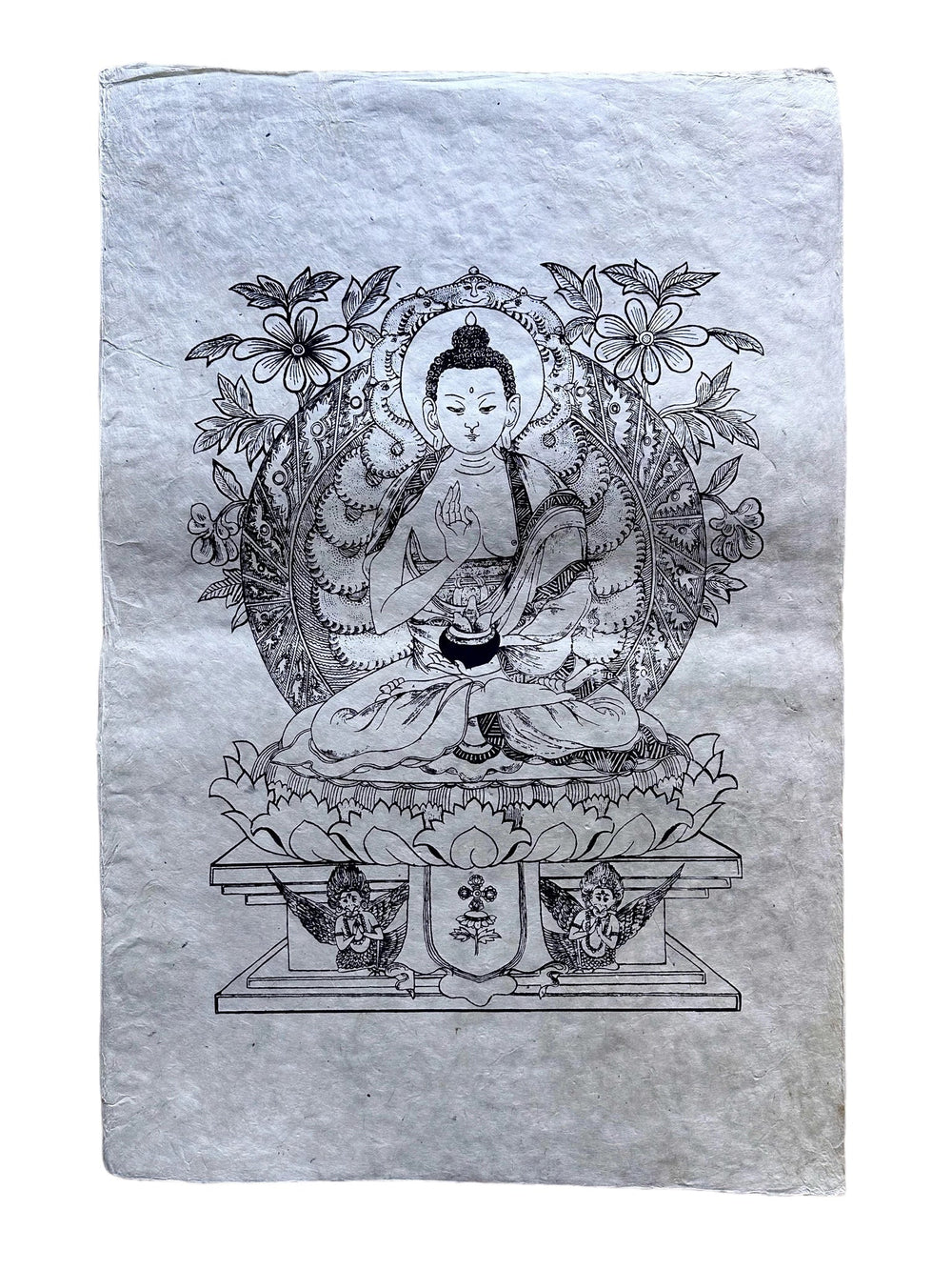 Lokta-Bogen «Buddha» - Atelier Tibet