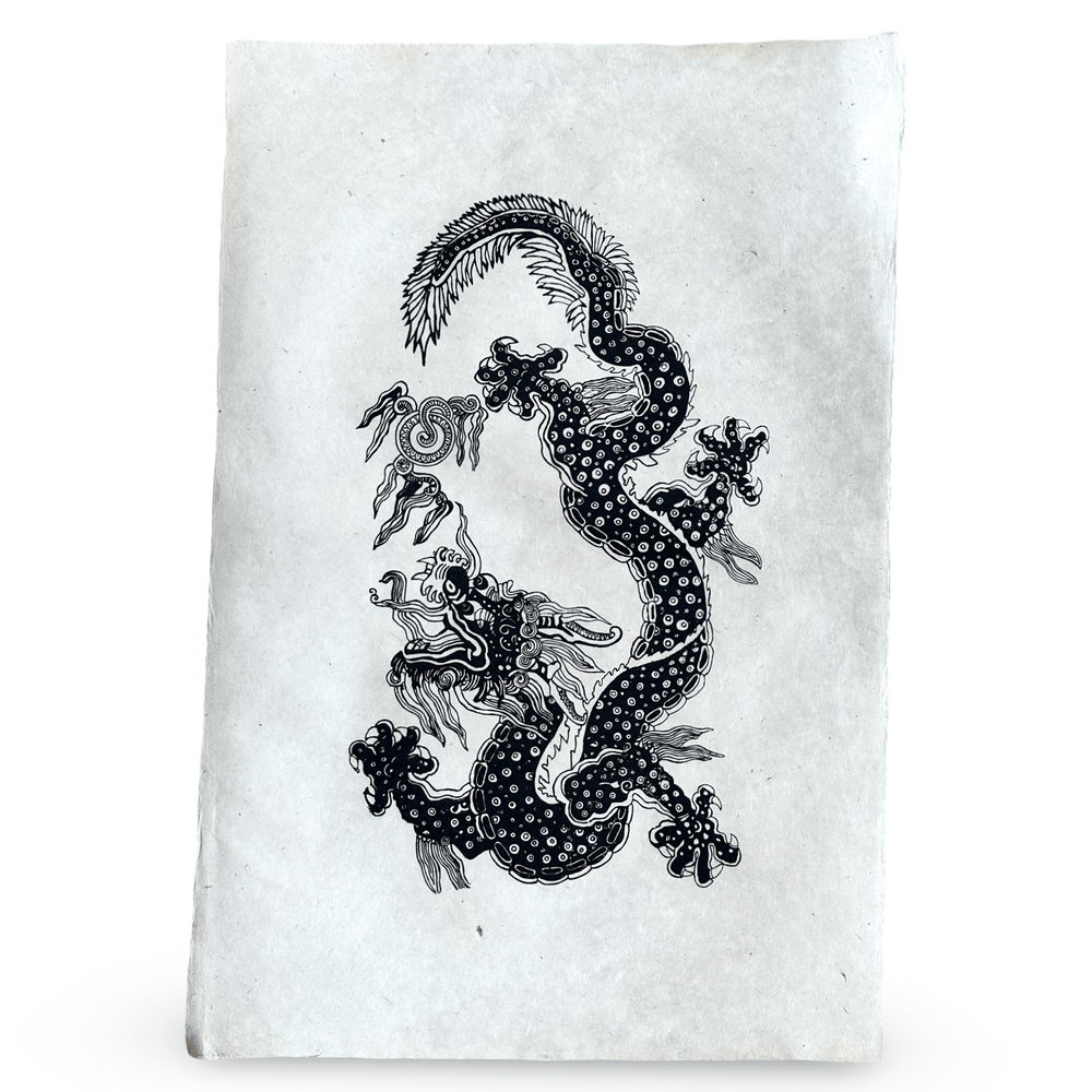 Lokta - Bogen «Drache» - Atelier Tibet
