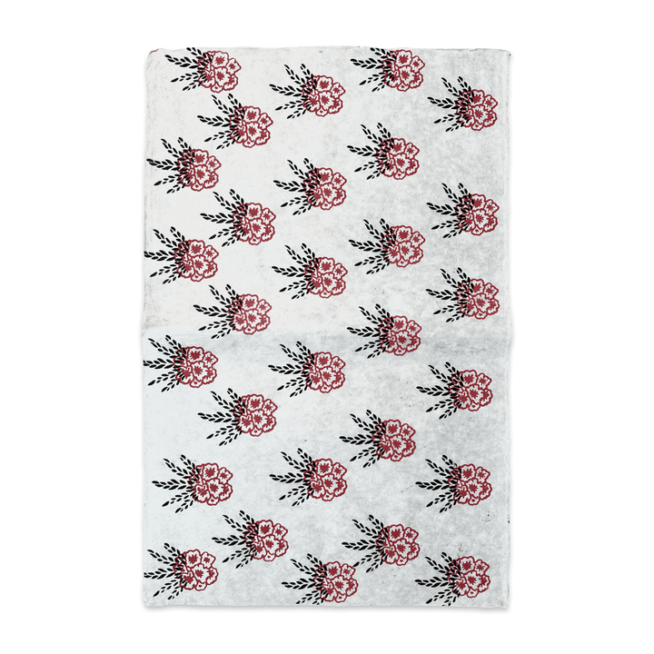 Lokta Geschenkpapier «Blumen» - Atelier Tibet