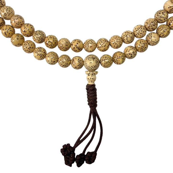 Lotus-Samen Mala Gebetskette - Atelier Tibet