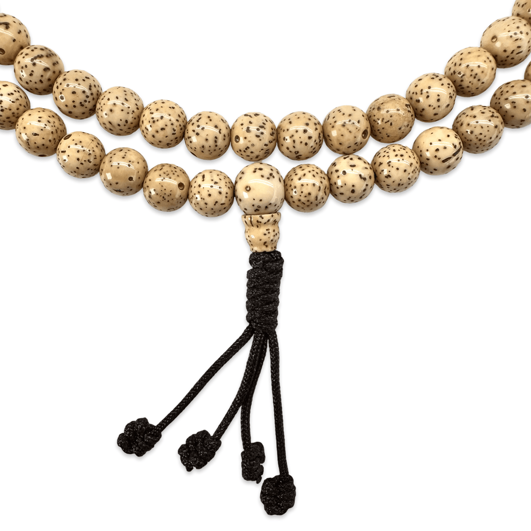 Lotus - Samen Mala Gebetskette (⌀ 8 mm) - Atelier Tibet