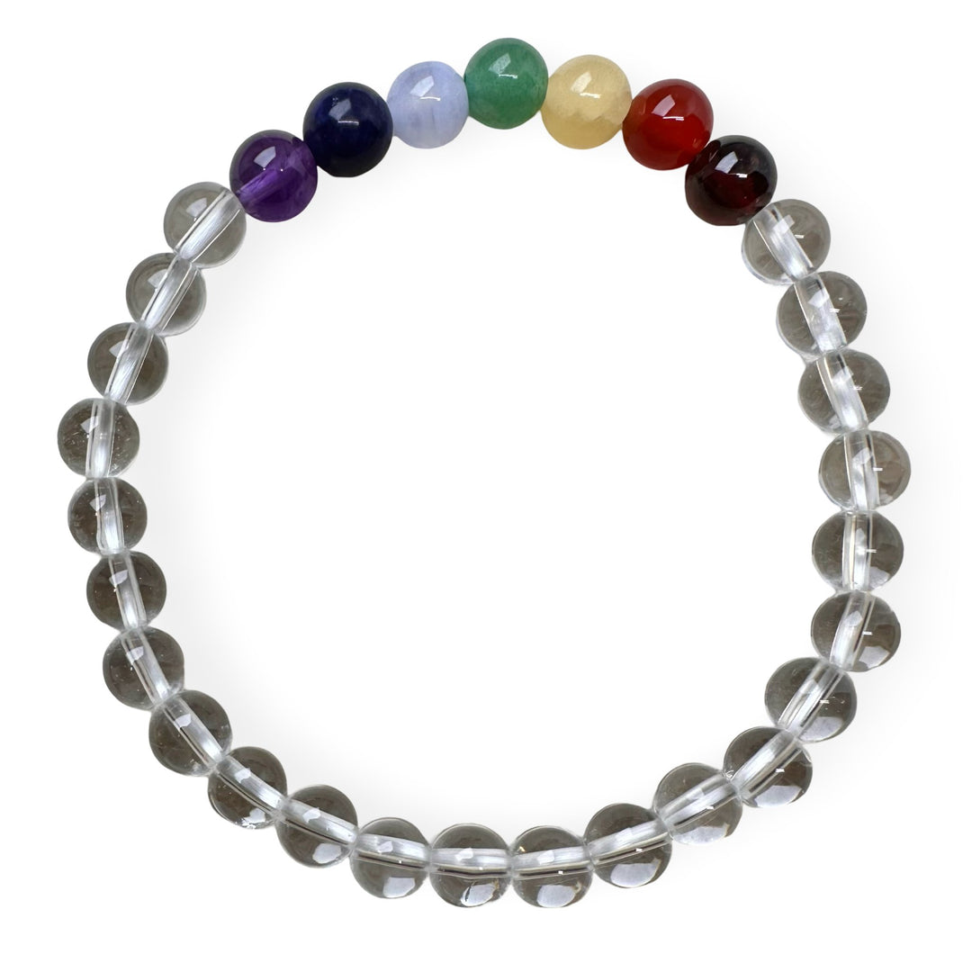 Mala Armband mit Chakra Steinen - Atelier Tibet