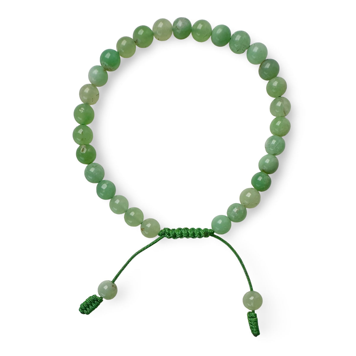 Mala - Armband mit Chrysopras - Atelier Tibet