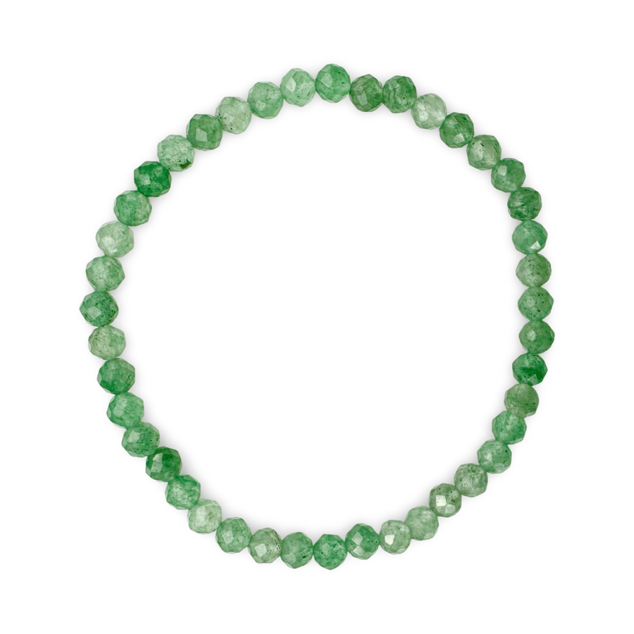 Mala - Armband mit facettiertem Aventurin - Atelier Tibet