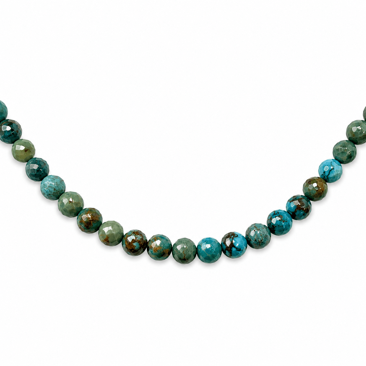 Mala Armband mit facettiertem Türkis (Ø 3 mm) - Atelier Tibet