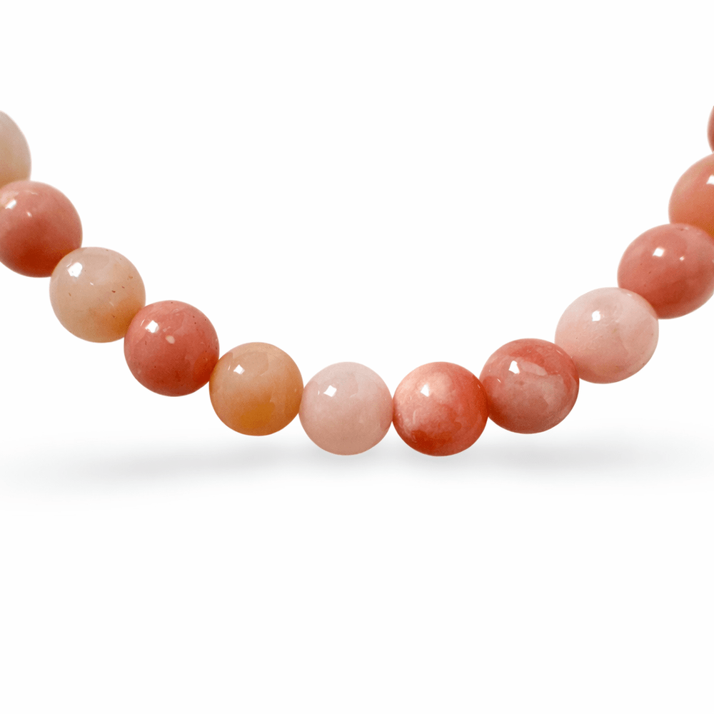 Mala Armband mit Pinkopal - Perlen - Atelier Tibet