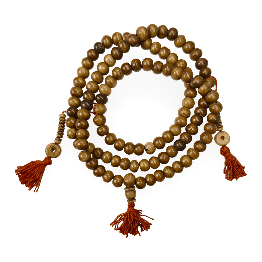 Mala aus Yak - Knochen mit Zähler - Atelier Tibet