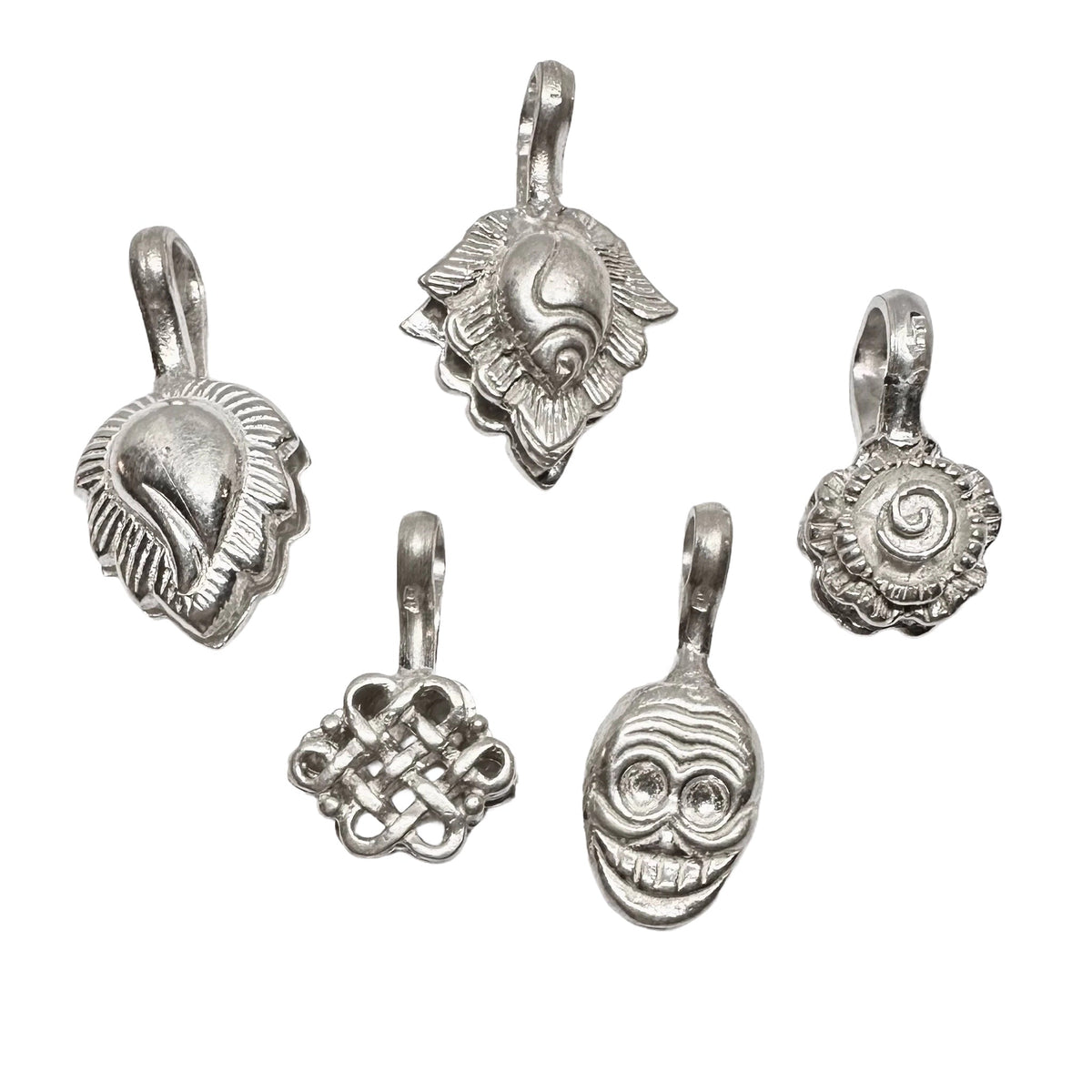 Mala Counter Clip - Mala Zähler aus Silber - Atelier Tibet