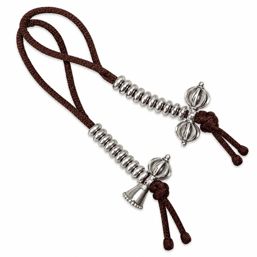Mala Counter - Mala Zähler mit Vajra und Ghanta - Atelier Tibet