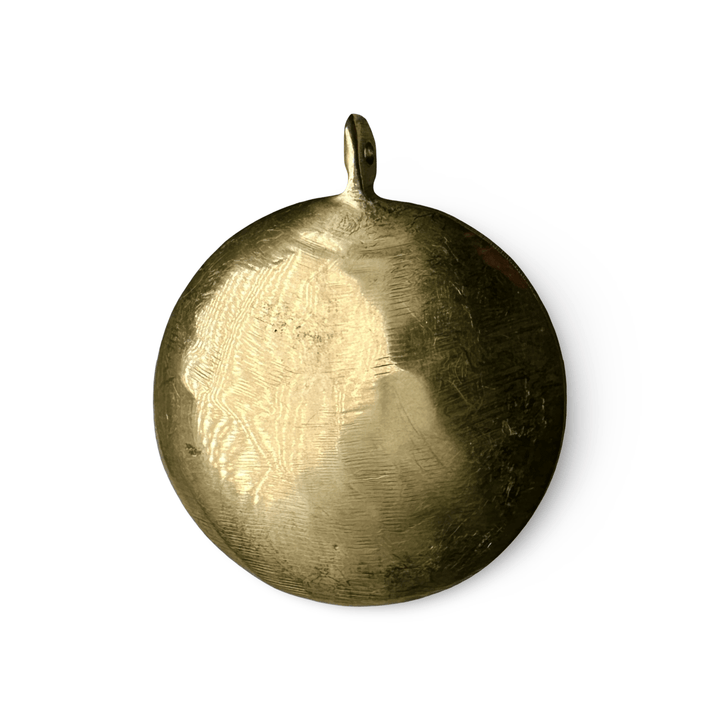 Mandala - Amulett aus Messing (Ø 35 mm) - Atelier Tibet