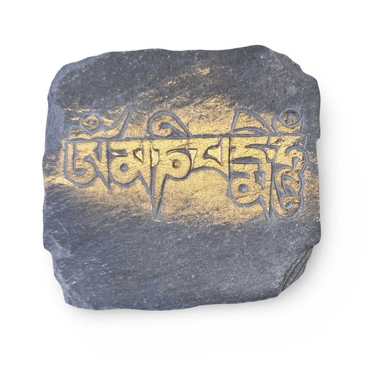 Mani - Stein «Om Mani Padme Hum» - Atelier Tibet