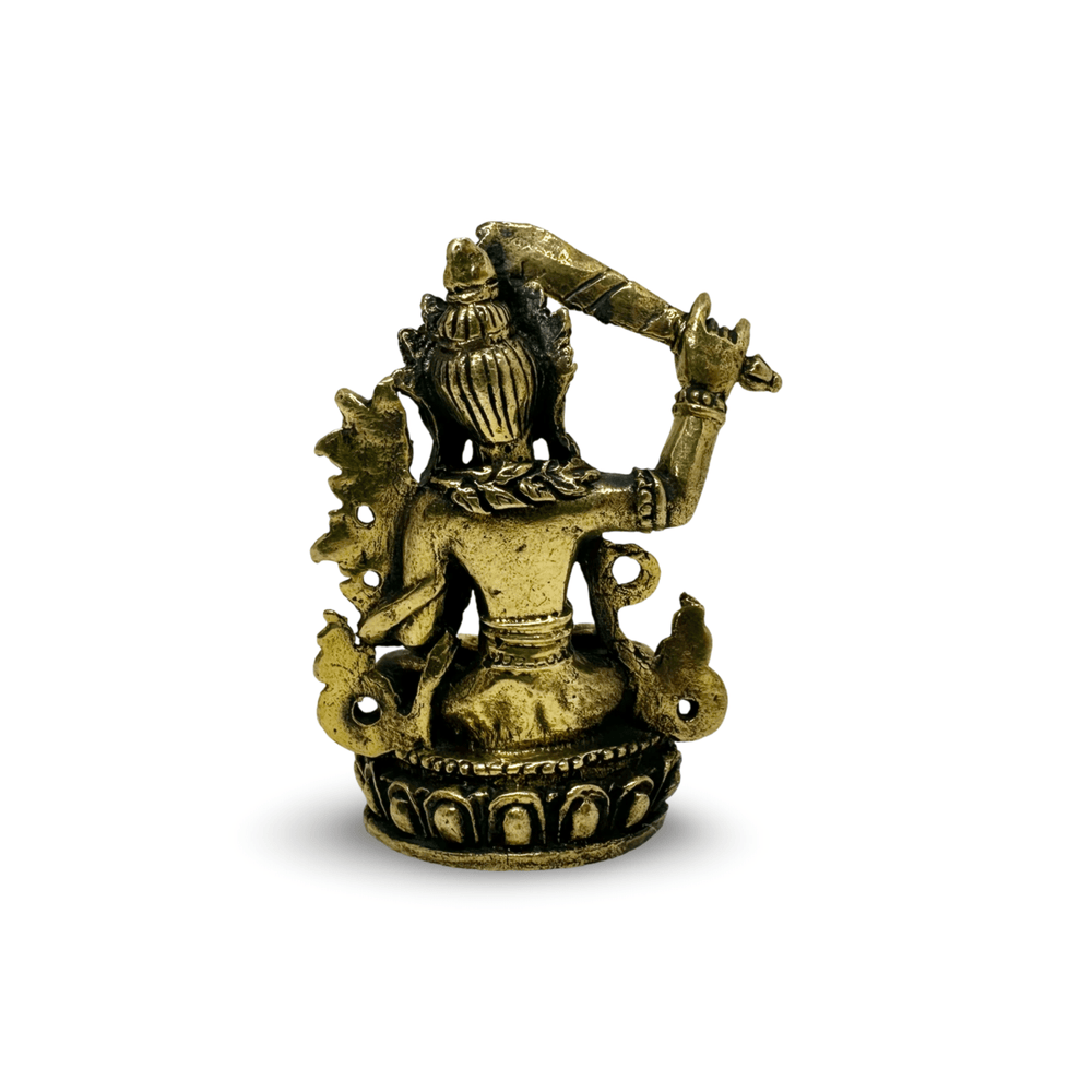 Manjushri Miniatur - Statue (4.3 cm) - Atelier Tibet