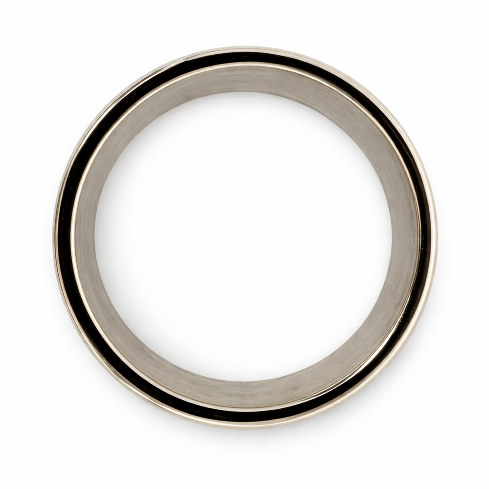 Markanter Silberring mit Fischgrät - Optik - Atelier Tibet