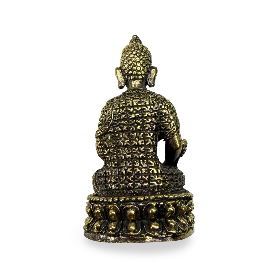 Medizin Buddha Miniatur-Statue (4.2 cm) - Atelier Tibet