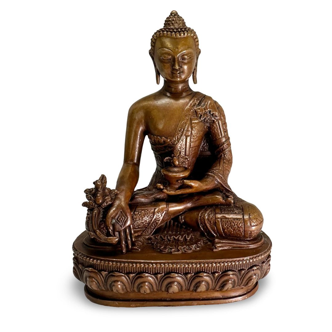 Medizin - Buddha Statue aus Bronze - Atelier Tibet