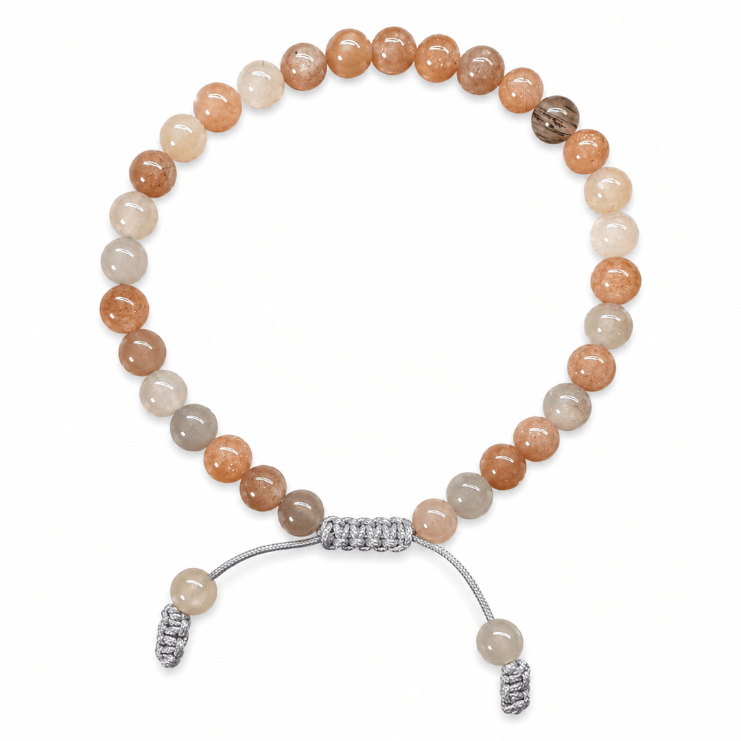 Mondstein Mala Armband - Atelier Tibet