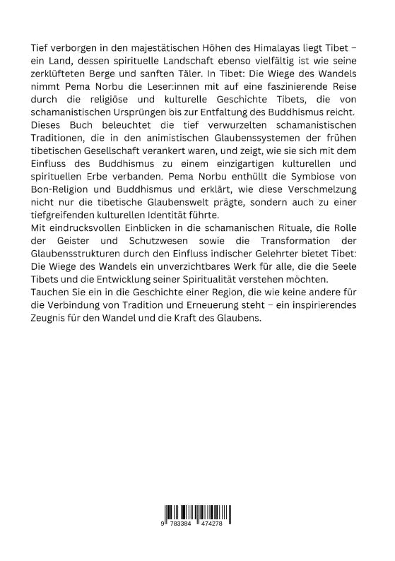 Norbu, Pema: Tibet - Die Wiege des Wandels - Atelier Tibet