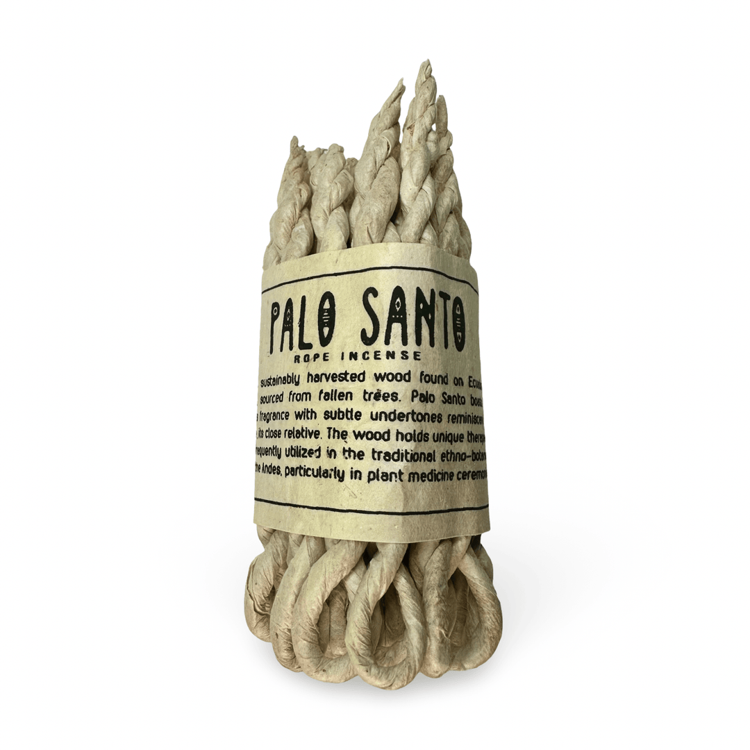 Palo Santo Räucherschnüre – handgefertigt in Nepal - Atelier Tibet