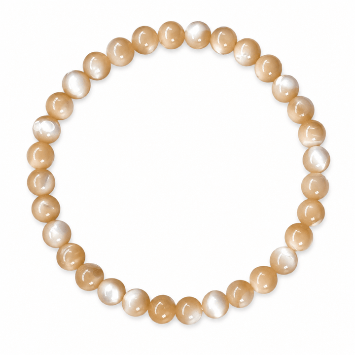 Perlmutt Mala Armband (Ø 6 mm) - Atelier Tibet
