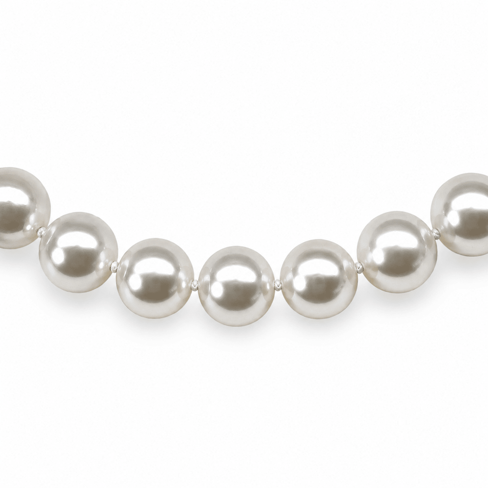 Perlmutt Statement-Kette - Atelier Tibet