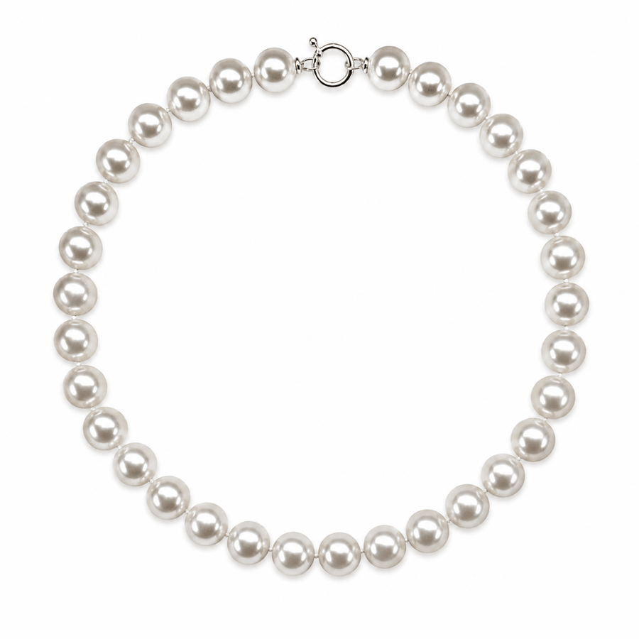 Perlmutt Statement-Kette - Atelier Tibet