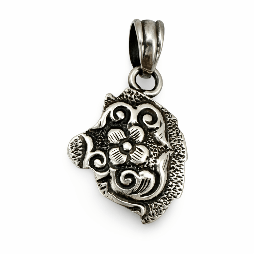 Pferdekopf - Silber - Anhänger aus dem Himalaya - Atelier Tibet