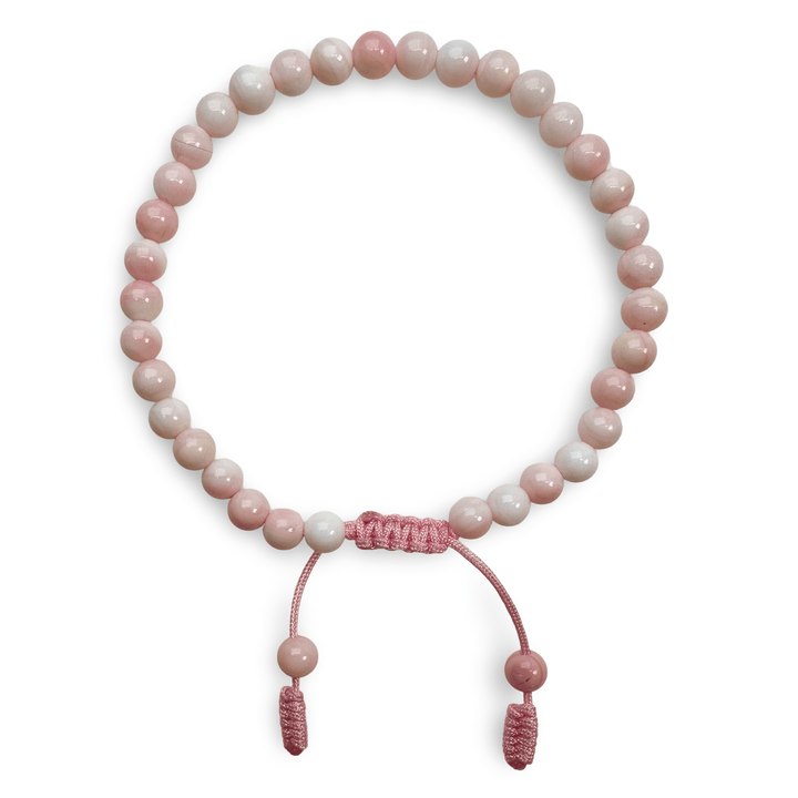 Pinkes Conch Mala Armband - Atelier Tibet