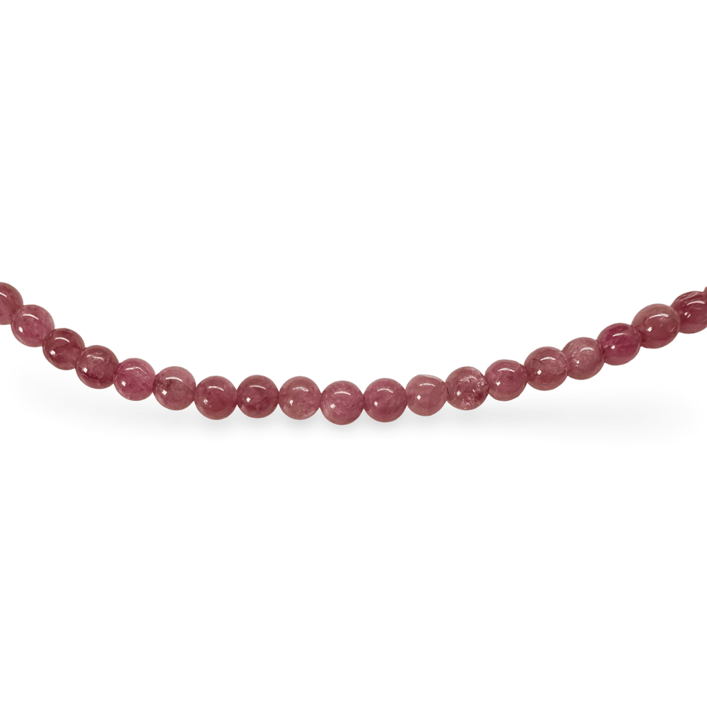 Rosa Turmalin - Halskette - Atelier Tibet