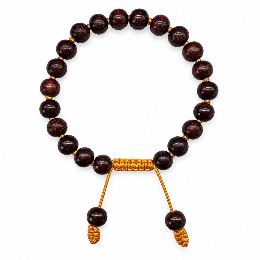 Rosenholz Mala Armband - Atelier Tibet