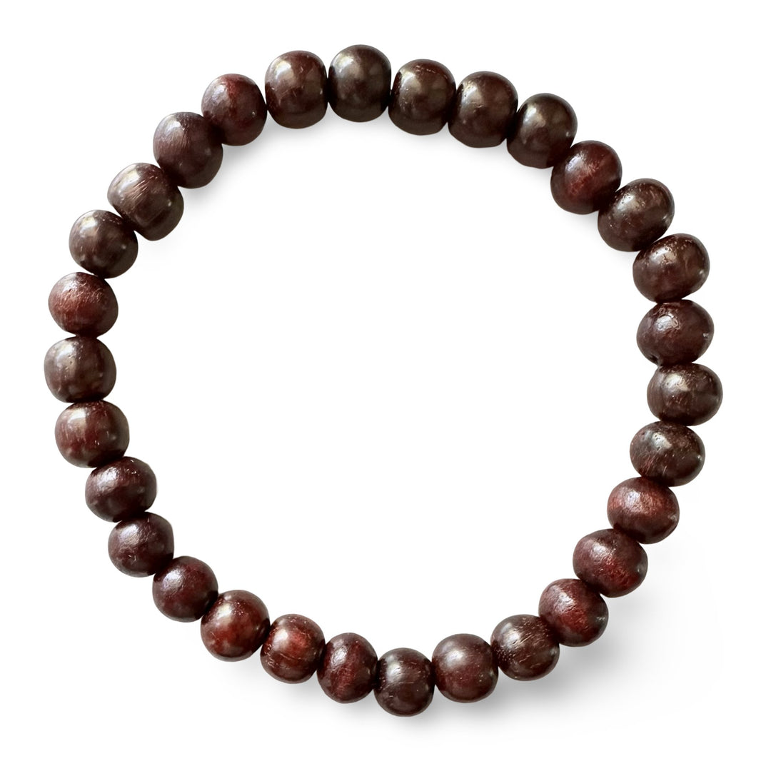 Rosenholz Mala - Armband (⌀ 8 mm) - Atelier Tibet