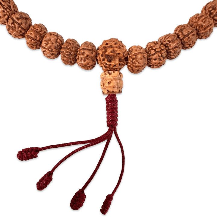 Rudraksha Mala «5 Mukhi» (⌀ 8 mm) - Atelier Tibet