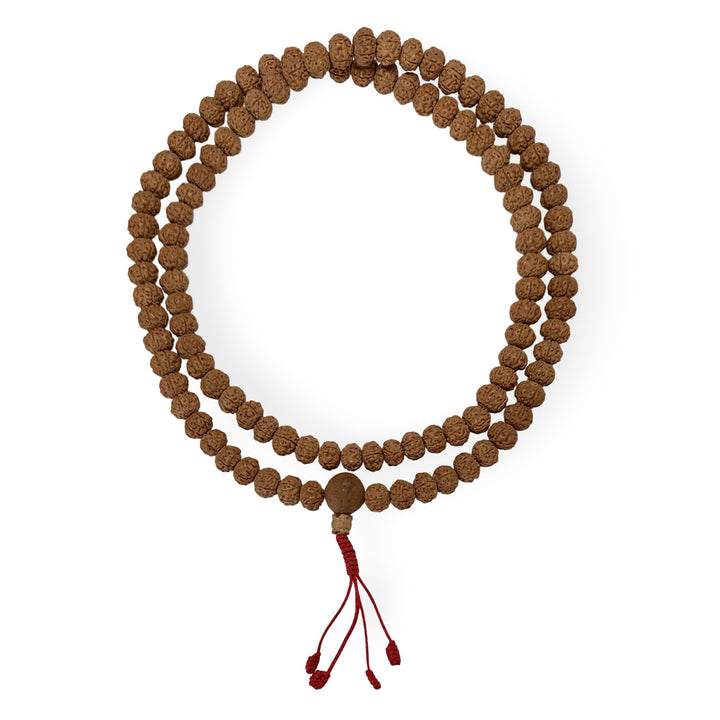 Rudraksha Mala (⌀ 9 mm) - Atelier Tibet