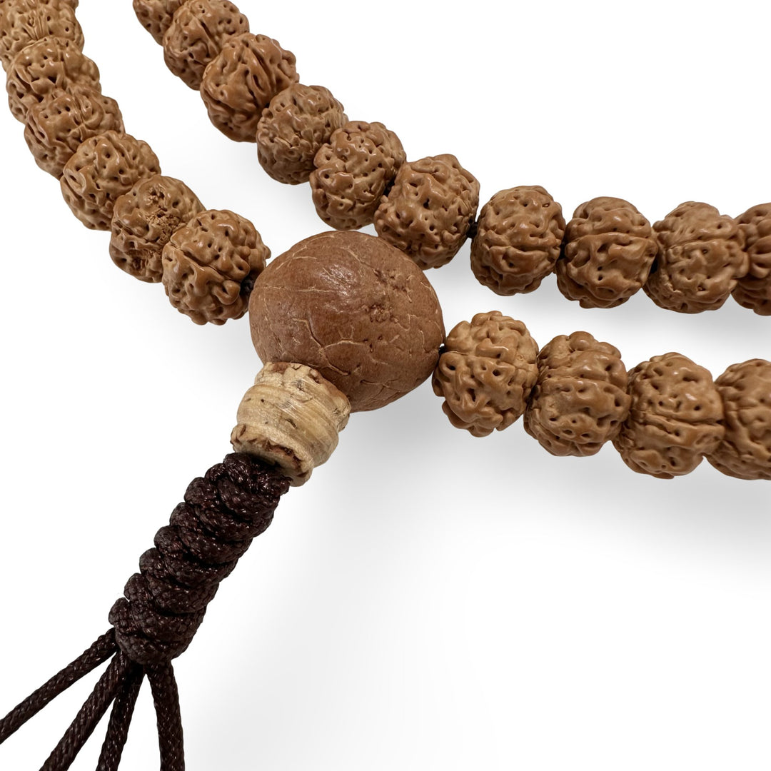 Rudraksha Mala (⌀ 9 mm) - Atelier Tibet