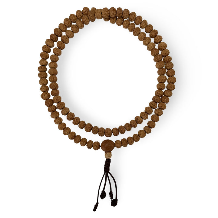 Rudraksha Mala (⌀ 9 mm) - Atelier Tibet