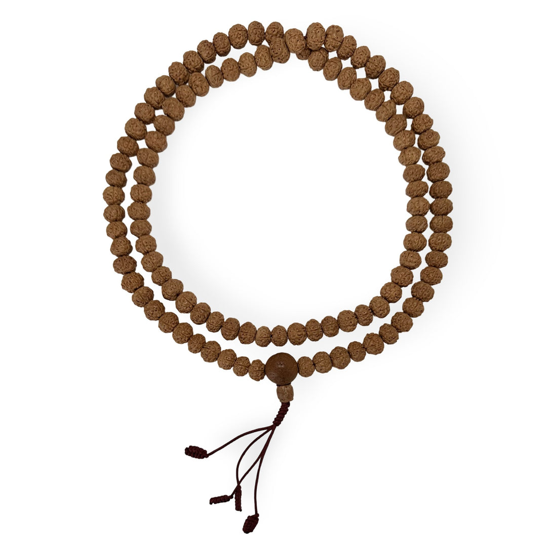 Rudraksha Mala (⌀ 9 mm) - Atelier Tibet