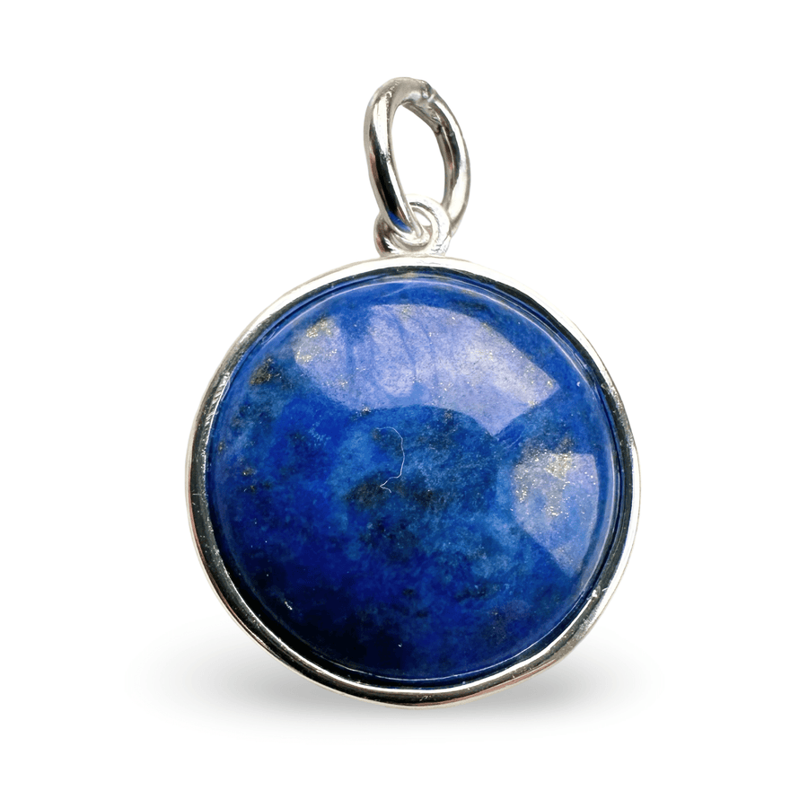 Runder Lapis Lazuli Anhänger - Atelier Tibet