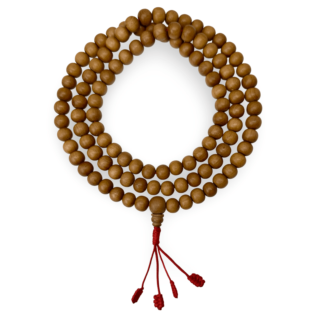 Sandelholz Mala (⌀ 10 mm) - Atelier Tibet