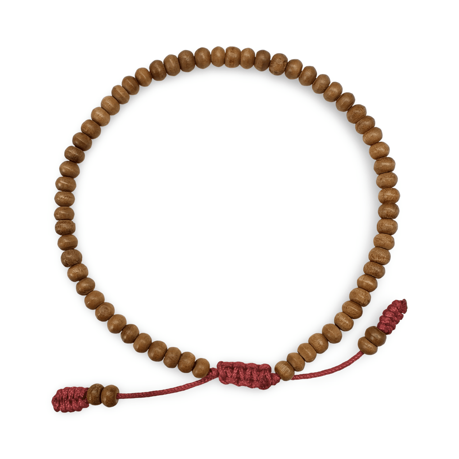 Sandelholz Mala - Armband in verschiedenen Farben (⌀ 3 mm) - Atelier Tibet