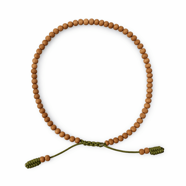 Sandelholz Mala - Armband in verschiedenen Farben (⌀ 3 mm) - Atelier Tibet