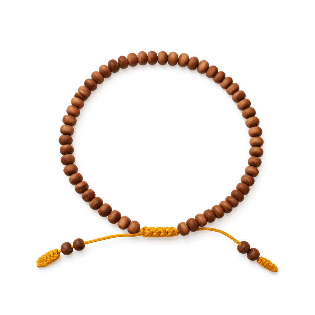 Sandelholz Mala - Armband in verschiedenen Farben (⌀ 4 mm) - Atelier Tibet