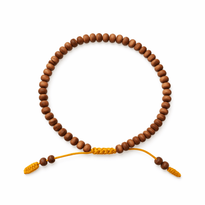 Sandelholz Mala - Armband in verschiedenen Farben (⌀ 4 mm) - Atelier Tibet