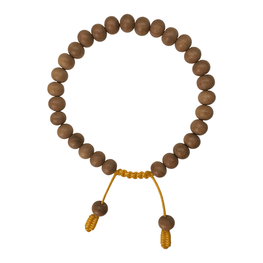 Sandelholz Mala Armband in verschiedenen Farben (⌀ 6 mm) - Atelier Tibet