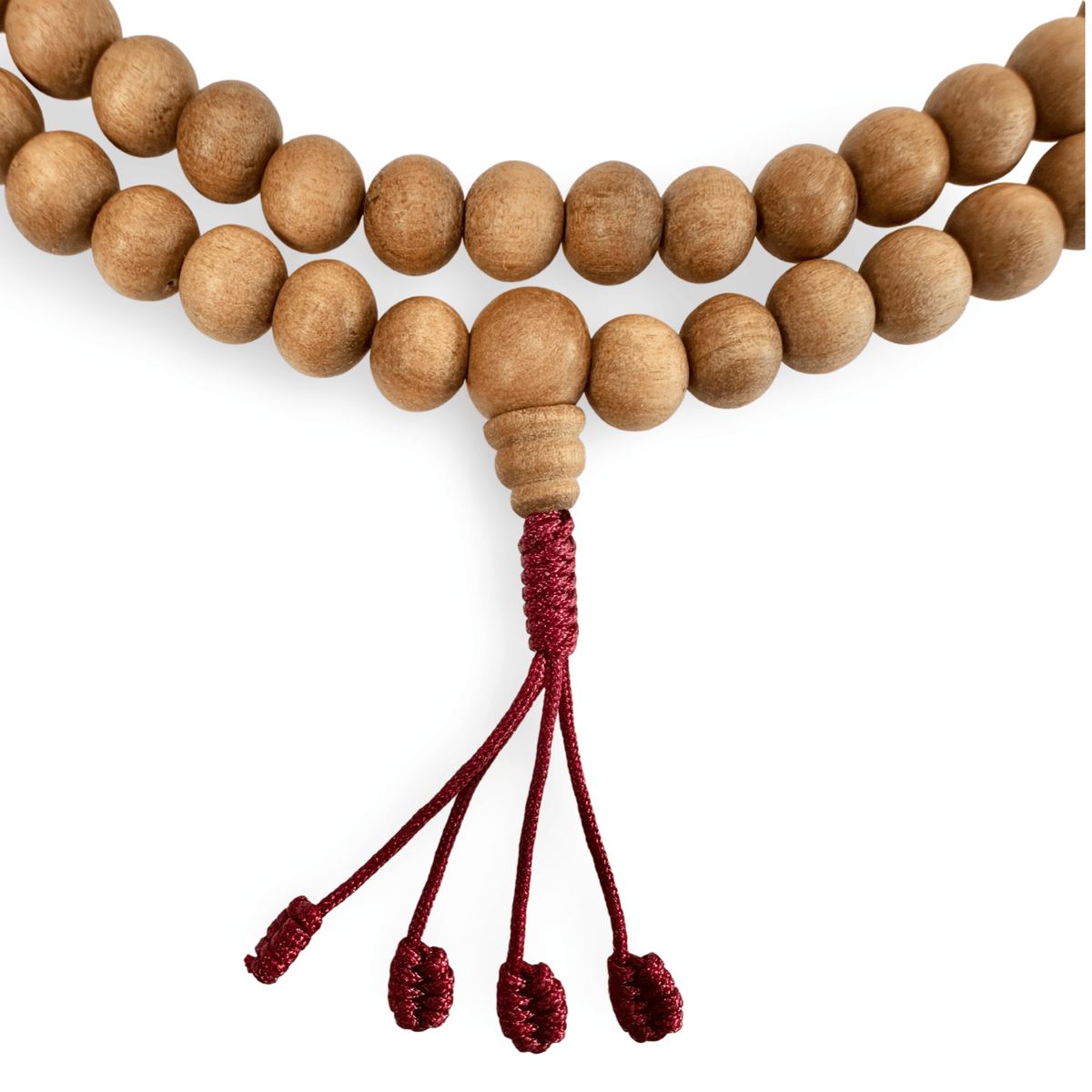 Sandelholz Mala Gebetskette (⌀ 8 mm) - Atelier Tibet