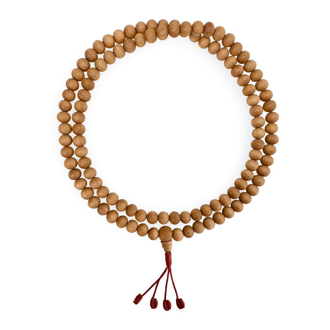 Sandelholz Mala Gebetskette (⌀ 8 mm) - Atelier Tibet