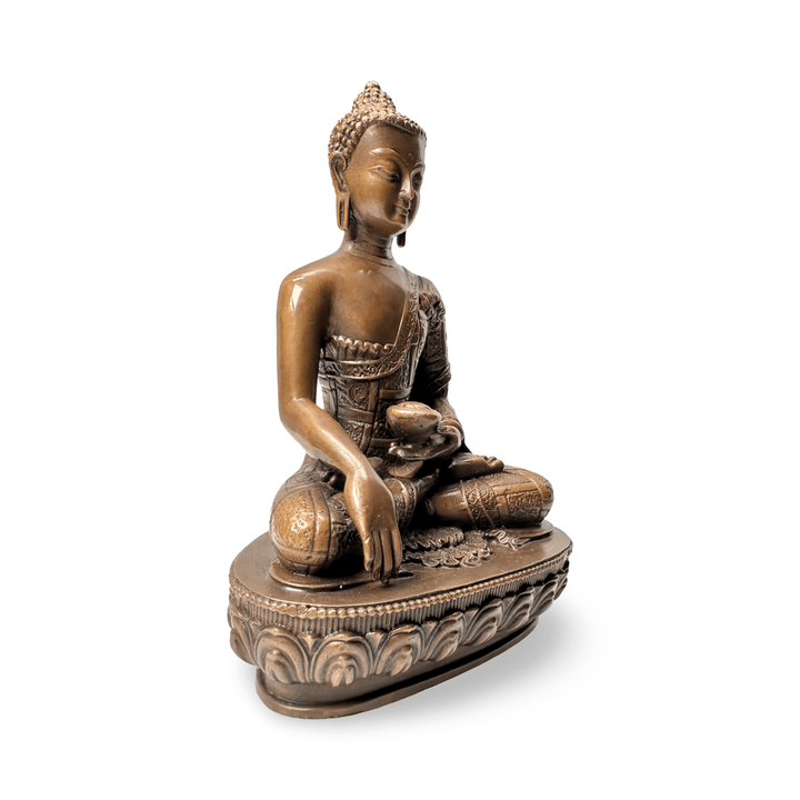 Shakyamuni Buddha Statue aus Bronze - Atelier Tibet