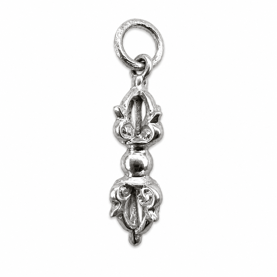 Silberner Vajra-Anhänger (Dorje) - Atelier Tibet