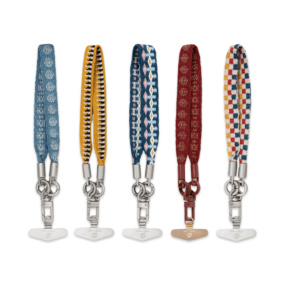 Smartphone Handschlaufe aus Tibet · CHARU × Tsoten - Atelier Tibet