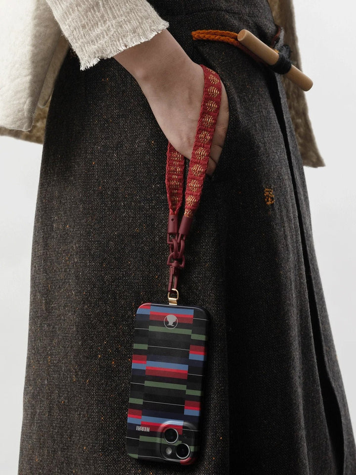Smartphone Handschlaufe aus Tibet · CHARU × Tsoten - Atelier Tibet